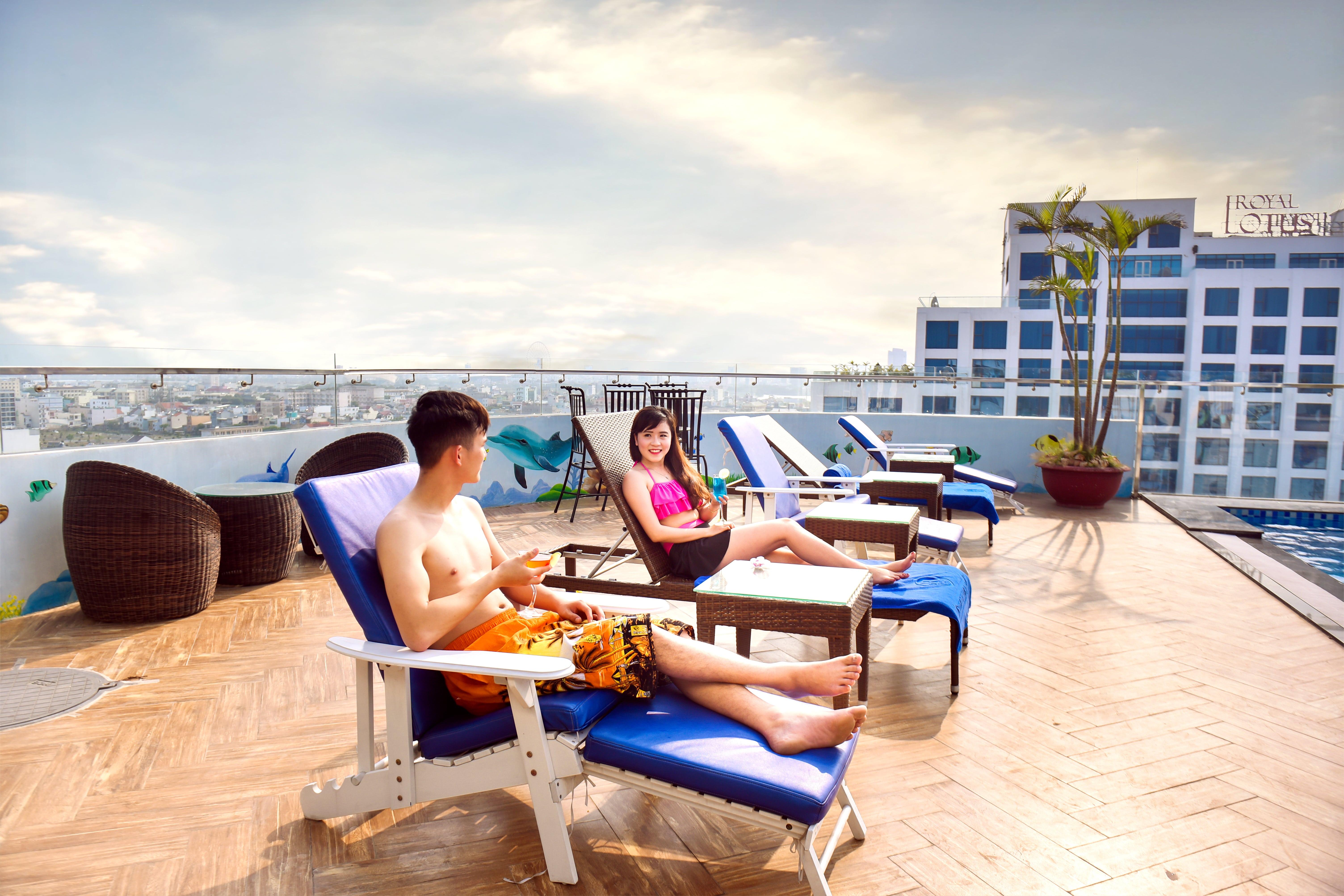 Ritzy Boutique Hotel Da Nang Beach Exterior photo