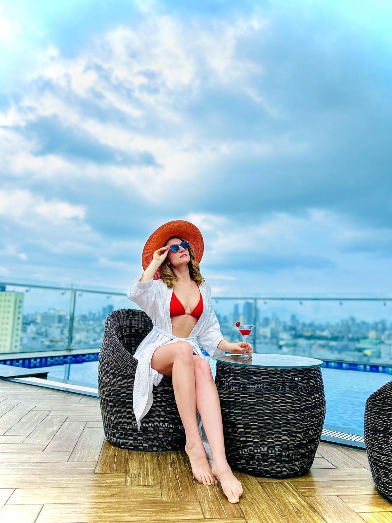 Ritzy Boutique Hotel Da Nang Beach Exterior photo